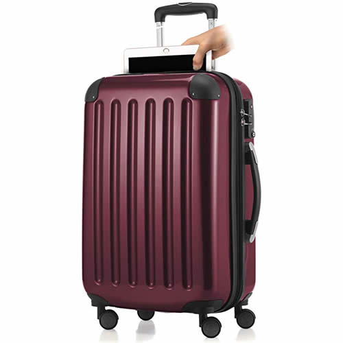 Hauptstadtkoffer 4Wheel Cabin Bag 55x40x20cm 3.2Kg Burgundy